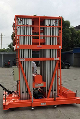 Six-mast Aluminum Alloy Aerial Work Platform 