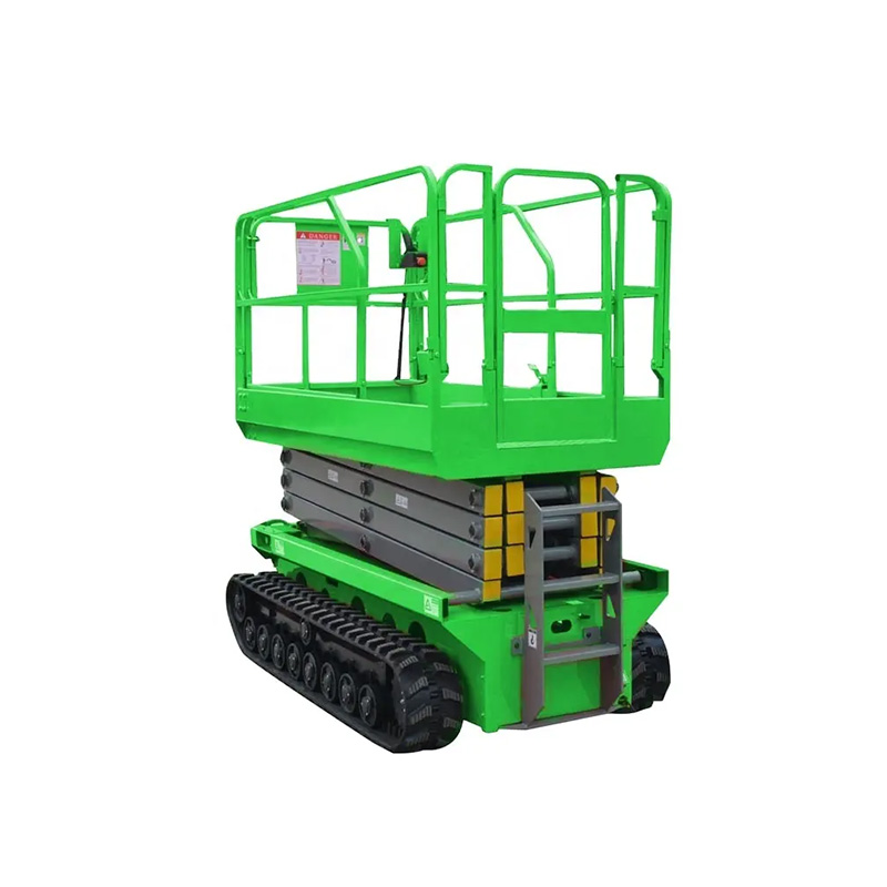 Track-type Automatic Leveling Scissor Lifting Platform