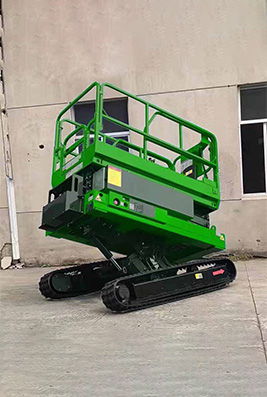 Track-type Automatic Leveling Scissor Lifting Platform