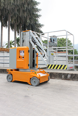 Self-propelled Mast Type Crankshaft Aerial Work Platform