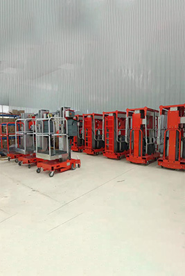 Double Mast Aluminum Alloy Lifting Machine