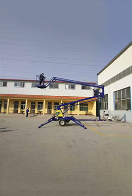 GTQT Trailer Folding Boom Lifting Platform