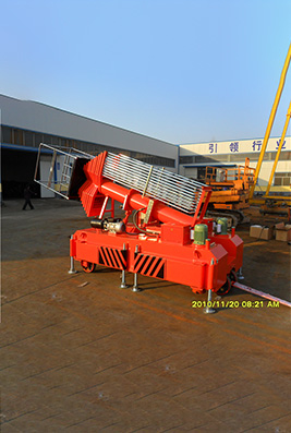 Double Ladder Tilting Sleeve Cylinder Lifting Platform