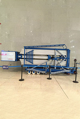 Four Mast Aluminum Alloy Aerial Working Platform