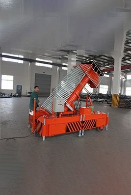 Double Ladder Tilting Sleeve Cylinder Elevator