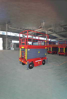 Four Wheel Mobile Lifting Platform