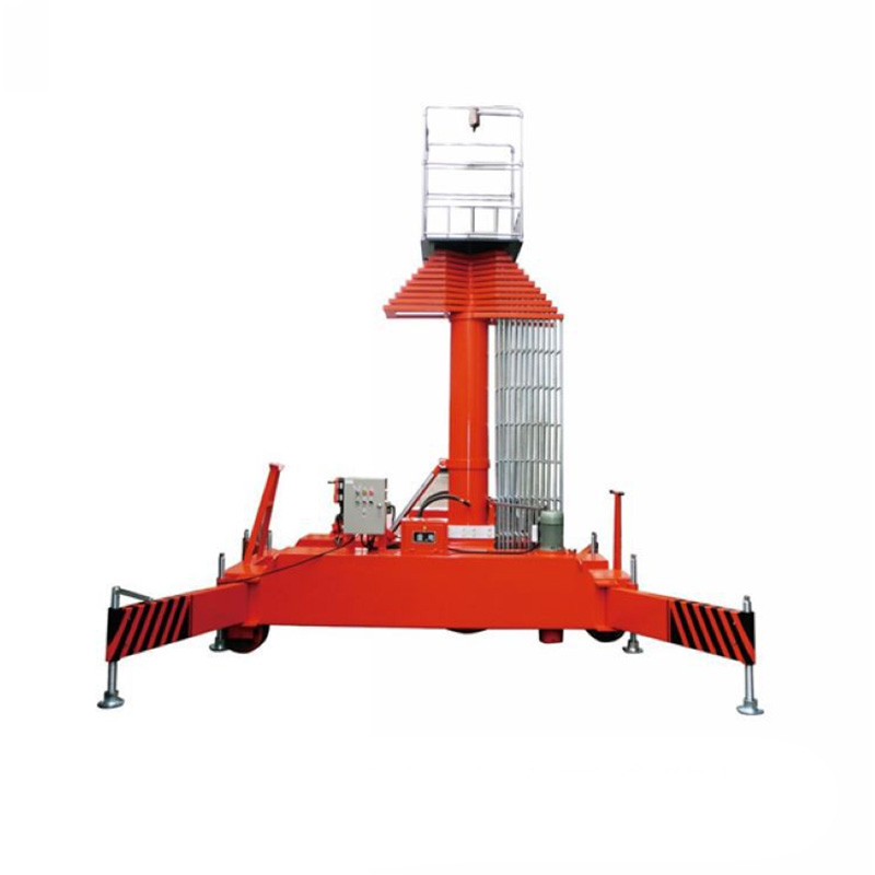 Double Ladder Tilting Sleeve Cylinder Elevator