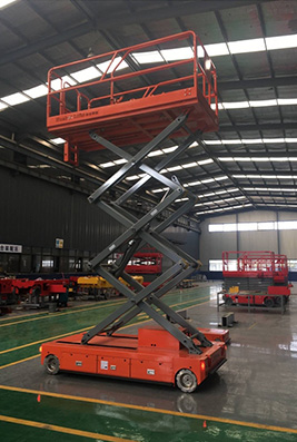 DOFAN Self-propelled Scissor Fork Aerial Work Platform