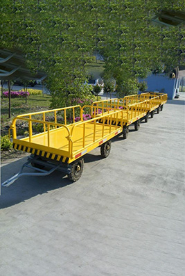 Transport Machine Flatbed Trailer