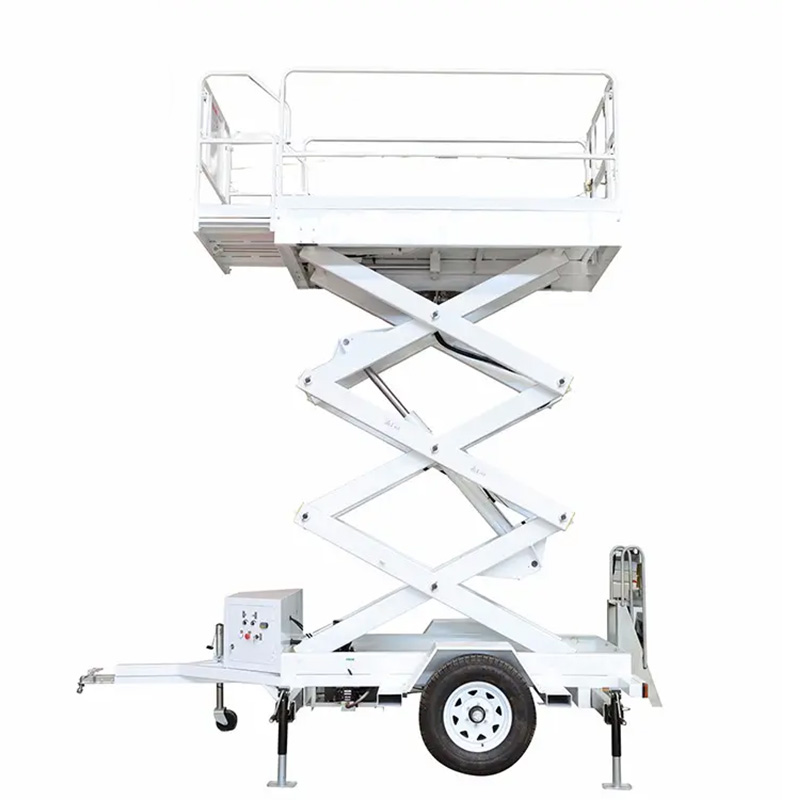 Two-wheeled Traction Mobile Lifting Platform