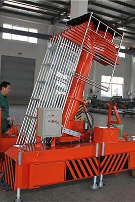 Double Ladder Tilting Sleeve Cylinder Elevator