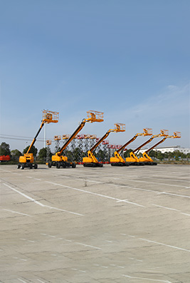 Self-propelled Straight Arm Aerial Working Platform