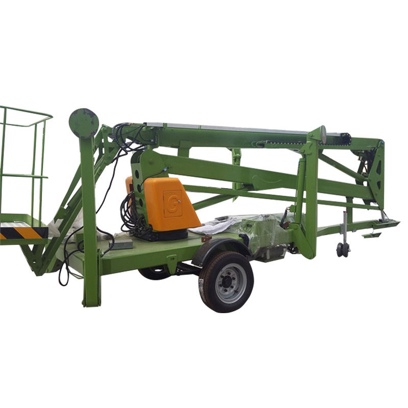 GTQT Trailer Folding Boom Aerial Working Platform