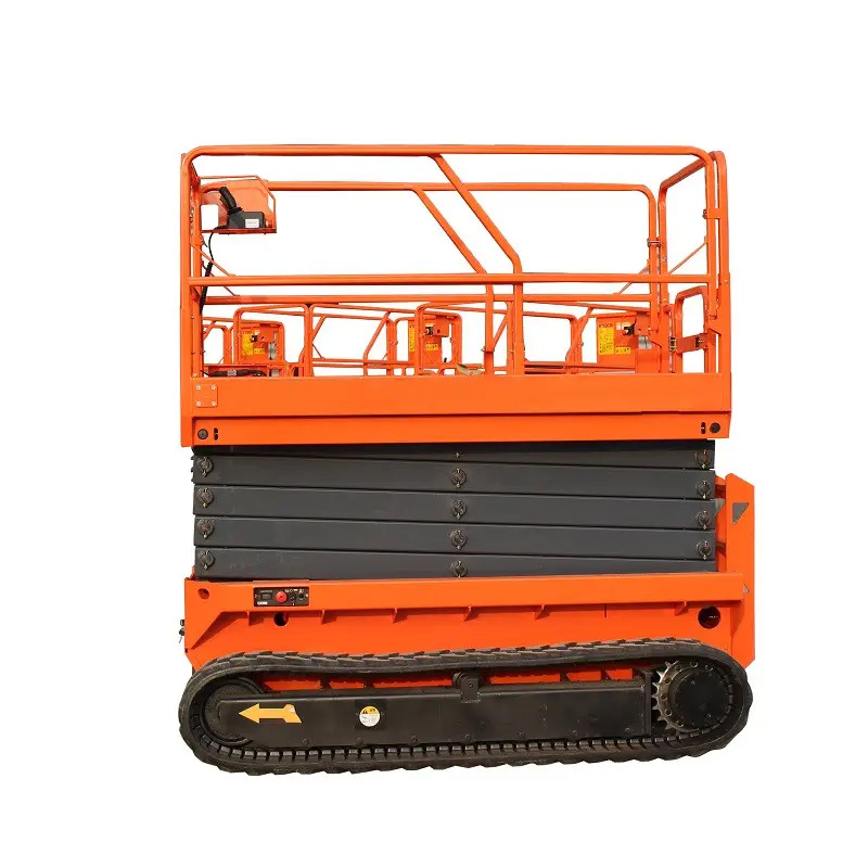 Track-type Automatic Leveling Scissor Aerial Work Platform