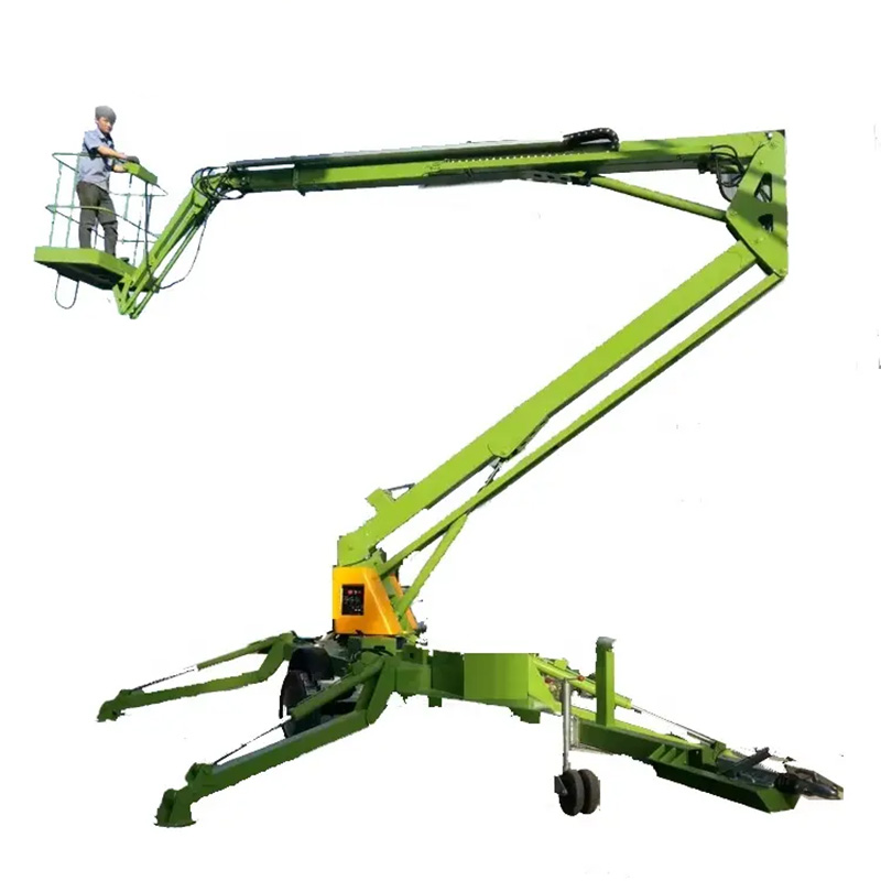 Trailer Folding Boom Aerial Working Platform