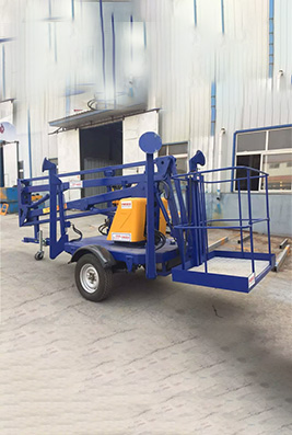 GTQT Trailer Folding Boom Lifting Platform