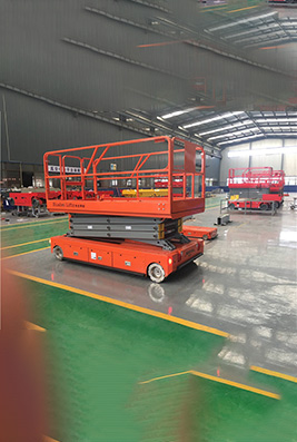 DOFAN Self-propelled Scissor Fork Aerial Work Platform