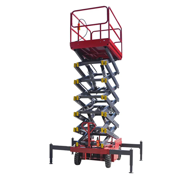 Four Wheel Mobile Lifting Machine