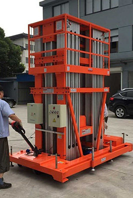 Six-mast Aluminum Alloy Aerial Work Platform 