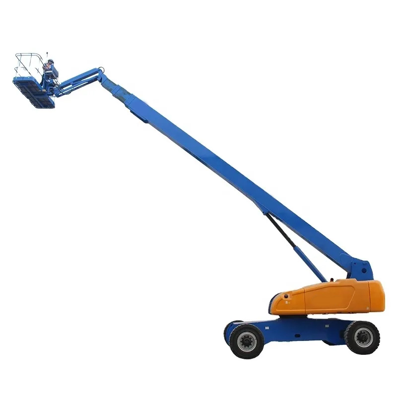 The Hydraulic Motor Straight Arm Aerial Work Platform