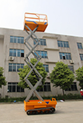 Self-propelled Scissor Crawler Type Aerial Work Platform 