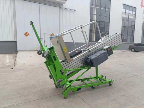 Single Mast Aluminum Alloy Lifting Platform