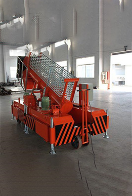 Double Ladder Tilting Sleeve Cylinder Lifting Platform