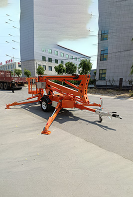 GTQT Trailer Folding Boom Aerial Working Platform